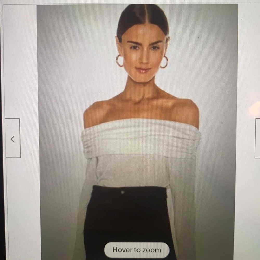 1 State Sparkle Cozy Knit Off Shoulder Sweater